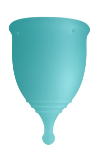 Blå menskopp
