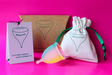 Regnbuefarget menskopp - Menskoppen